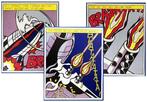 Roy Lichtenstein (after) - As I Opened fire. Triptych., Antiek en Kunst