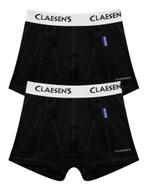 Claesen's Jongens 2Pack Boxershorts Black, Nieuw, Verzenden