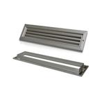 Deurrooster Weckx Aluminium 53.8 cm, Ophalen of Verzenden, Nieuw, Overige typen