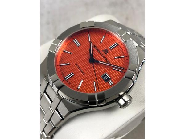 Veiling - Maurice Lacroix Aikon L.E. Orange AI6008-SS00F-530, Sieraden, Tassen en Uiterlijk, Horloges | Heren