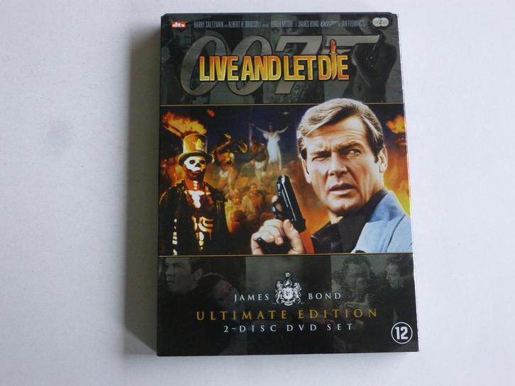 James Bond - Live and Let Die (2 DVD) Ultimate Collection, Cd's en Dvd's, Dvd's | Klassiekers, Zo goed als nieuw, Verzenden