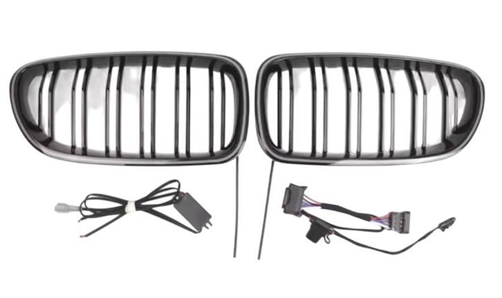 Grill | BMW 5-Serie F10/F11 | LED verlichting | 2010-2016, Auto-onderdelen, Carrosserie en Plaatwerk, Nieuw, Verzenden