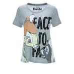 Frogbox • grijs t-shirt met Bambi • 36, Kleding | Dames, Tops, Nieuw, Grijs, Frogbox, Maat 36 (S)