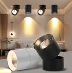 LED Plafondspots Verstelbare Spots Lamp - Zwart of Wit, Huis en Inrichting, Lampen | Spots, Kunststof, Verzenden, Nieuw, Led