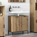 vidaXL Badkamertenk te kast met opslag artisanaal, Huis en Inrichting, Verzenden, Nieuw