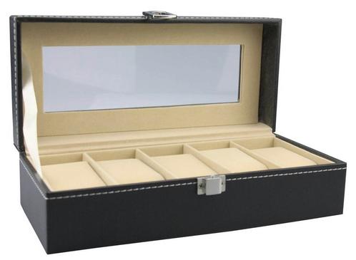 Lowander horlogebox – 5 stuks, Sieraden, Tassen en Uiterlijk, Overige Accessoires, Nieuw, Verzenden