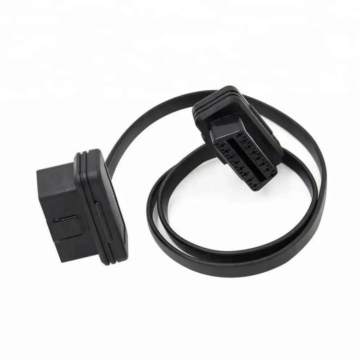 16-pins OBD2 Platte Verlengkabel (60 cm) | Interface, Auto diversen, Autogereedschap, Nieuw, Verzenden