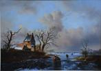 Alexis de Leeuw (1848-1883) - IJsgezicht, Antiek en Kunst