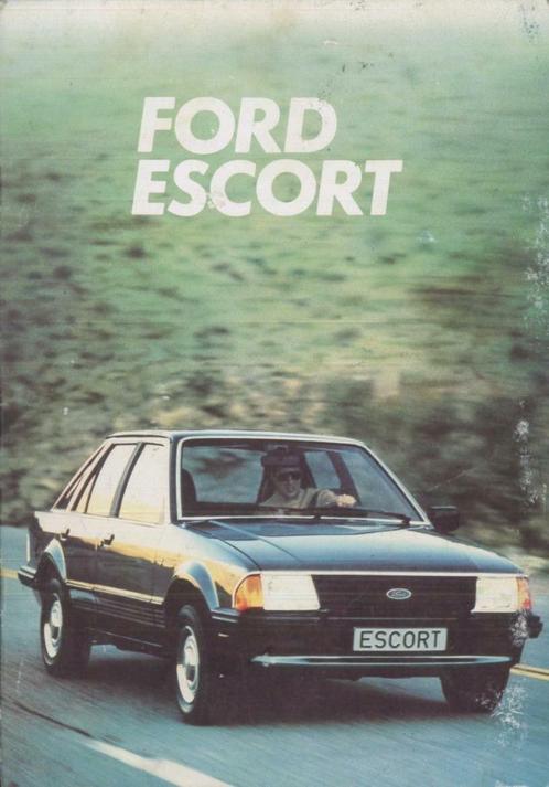 1981/82 Ford Escort Instructieboekje Vouwkaart Nederlands, Auto diversen, Handleidingen en Instructieboekjes, Verzenden