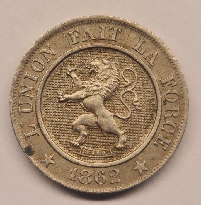 België. Leopold I. 10 Centimes 1862- Mint errors (Zonder, Postzegels en Munten, Munten | Nederland