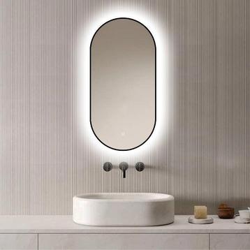 Loxa - Ovale Badkamerspiegel Vienna met Led 40x80cm beschikbaar voor biedingen