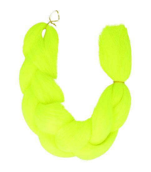 Imitatiehaar Jumbo Braids - Hairextensions 60cm - Geel, Sieraden, Tassen en Uiterlijk, Uiterlijk | Haarverzorging