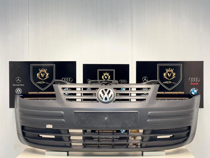 VW Caddy III voorbumper bj.2005 art.2K0807221 kleur zwart, Auto-onderdelen, Carrosserie en Plaatwerk, Gebruikt, Volkswagen, Voor