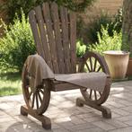 vidaXL Tuinstoelen 2 st Adirondack massief vurenhout, Verzenden, Nieuw, Hout, Tuinset
