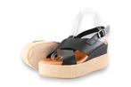 Patricia Miller Sandalen in maat 40 Zwart | 10% extra, Patricia Miller, Verzenden, Zwart, Sandalen of Muiltjes