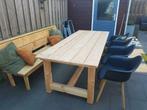 tuintafel op maat, Nieuw, Rechthoekig, Hout