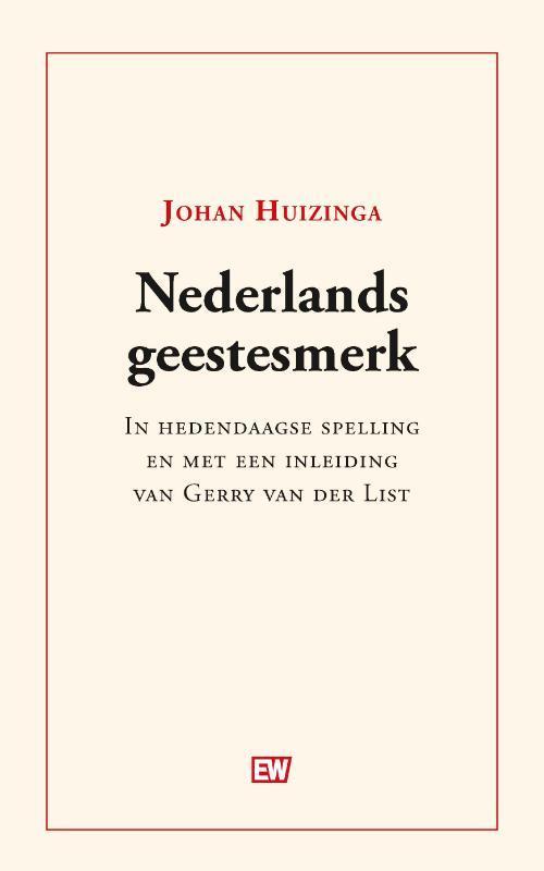 Nederlands geestesmerk / Elseviers politieke bibliotheek /, Boeken, Geschiedenis | Vaderland, Zo goed als nieuw, Verzenden