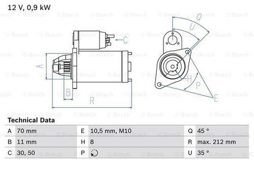 Startmotor / Starter NISSAN NOTE (1.4,1.4 LPG), Auto-onderdelen, Motor en Toebehoren, Nieuw, Ophalen of Verzenden