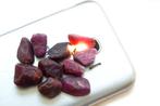Robijn 187 karaat ruwe onbewerkte robijnkristallen- 37.41 g, Verzamelen, Mineralen en Fossielen