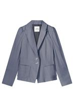 -50% Summum  Summum 1s1234-12157 r tailored linen blend tw, Verzenden, Nieuw, Blauw