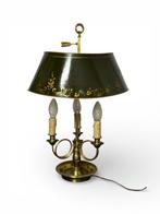 Lamp - Koper - Bronzen bouillotte-lamp, Antiek en Kunst