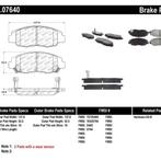 StopTech Performance 98-02 Honda Accord Coupe/Sedan 4cyl, Ophalen of Verzenden, Nieuw