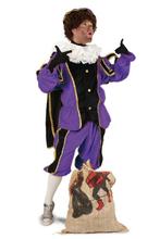 Luxe Piet Kostuum Paars XL-XXL + Gratis Pietenschmink Pak Pi, Kerstmis of Sinterklaas, Ophalen of Verzenden, Kleding, Maat 56/58 (XL)