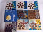 Griekenland. Year Set (BU) 2002/2009 (9 sets)  (Zonder, Postzegels en Munten, Munten | Europa | Euromunten