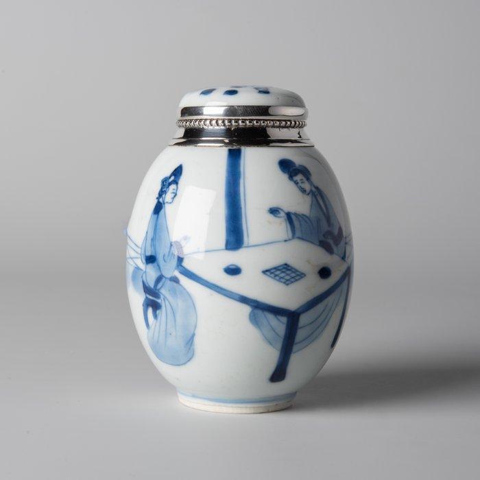 Theekistje / doosje - Porselein - Kangxi (1662-1722), Antiek en Kunst, Antiek | Overige Antiek