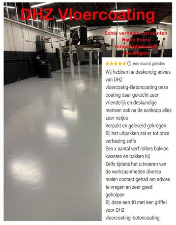 160m2-30kg 2K Epoxy GARAGEVLOER coating Werkplaats Betonverf beschikbaar voor biedingen