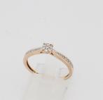 Zonder Minimumprijs - Ring - 9 kt. Geel goud Diamant, Sieraden, Tassen en Uiterlijk, Ringen, Nieuw