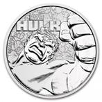 Tuvalu - Marvel Series - Hulk 1 oz 2019 (50.000 oplage), Postzegels en Munten, Verzenden, Losse munt, Zilver