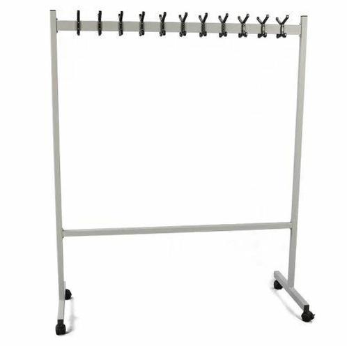 Verrijdbaar garderoberek dubbelzijdig 22 haken, Doe-het-zelf en Verbouw, Hang- en Sluitwerk, Nieuw, Ophalen of Verzenden