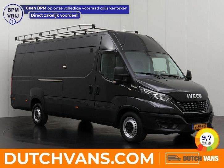 Iveco Daily Bestelbus 35S14 | zwart, Auto's, Bestelauto's, Lease, Automaat, BTW verrekenbaar, Diesel, Zwart, Iveco, Euro 6