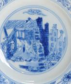 Bord - 1690 Kangxi Porcelain Dish Riot of