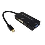 Mini DisplayPort 1.2 naar HDMI, DVI en VGA adapter, Audio, Tv en Foto, Audiokabels en Televisiekabels, Nieuw, Ophalen of Verzenden