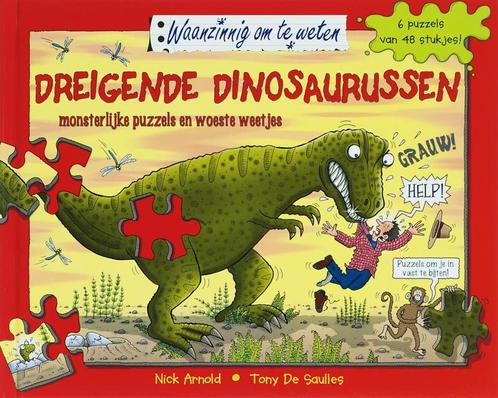 Dreigende Dinosaurussen Monsterlijke Puzzels En Woeste, Boeken, Kinderboeken | Jeugd | 13 jaar en ouder, Gelezen, Verzenden