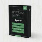 2dekans | Saaf Bamboe Sokken - 6 Paar - Maat 38-43 - Dames /, Kleding | Heren, Sokken en Kousen, Ophalen of Verzenden, Zo goed als nieuw