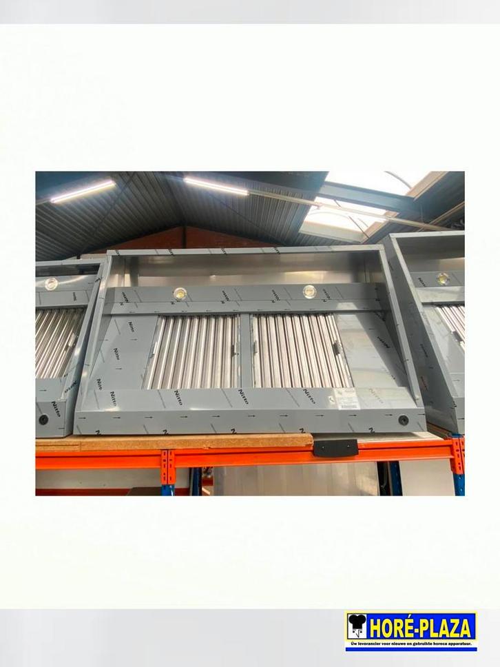 RVS afzuigkap Combisteel 160x95cm | Met LED | Horeca Topper, Zakelijke goederen, Horeca | Keukenapparatuur, Nieuw zonder verpakking