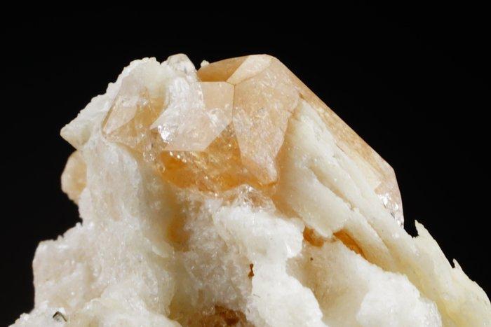 Topaas met Toermalijn en Albiet Veel beter in persoon. -, Verzamelen, Mineralen en Fossielen