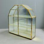 Vitrine - Messing, Kristal