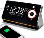 iTOMA Radiowekker met USB-C oplaadpoorten, dubbele alarme..., Nieuw, Verzenden