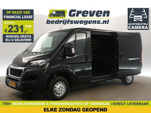 Peugeot Boxer 333 2.2 BlueHDi L2H1 165PK 2xSchuifdeur €231pm, Auto's, Bestelauto's, Handgeschakeld, Diesel, Zwart, Peugeot, Verzenden