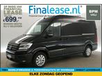 Volkswagen Crafter 35 2.0 TDI Exclusive L3H3 BPM VRIJ €699pm, Auto's, Automaat, Volkswagen, Zwart, Diesel