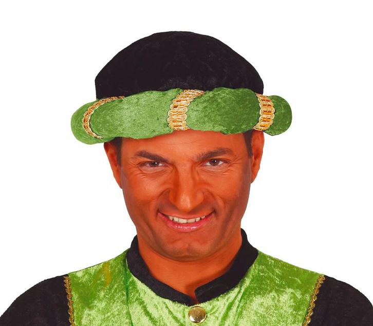 Groene Tulband, Hobby en Vrije tijd, Feestartikelen, Nieuw, Verzenden