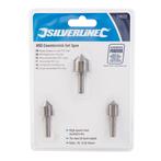 Silverline Verzinkboor HSS set - 3 delig - Ø 10, 12 en 16.., Doe-het-zelf en Verbouw, Gereedschap | Boormachines, Ophalen of Verzenden
