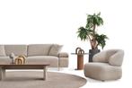 Lina® - Dear Bankstel - 3+2+1 - Zitsbank, Huis en Inrichting, Banken | Bankstellen, Hout, Verzenden, Nieuw, Industrieel