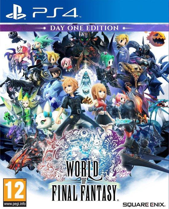 World of Final Fantasy - Day One Edition - PS4, Spelcomputers en Games, Games | Sony PlayStation 4, Verzenden