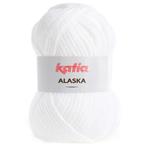 Katia Alaska - 01 wit - Acryl Garen, Ophalen of Verzenden, Nieuw