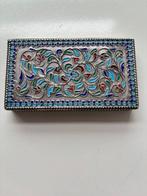 Kist - Zilver, Émaux polychromes, Antiek en Kunst, Antiek | Goud en Zilver